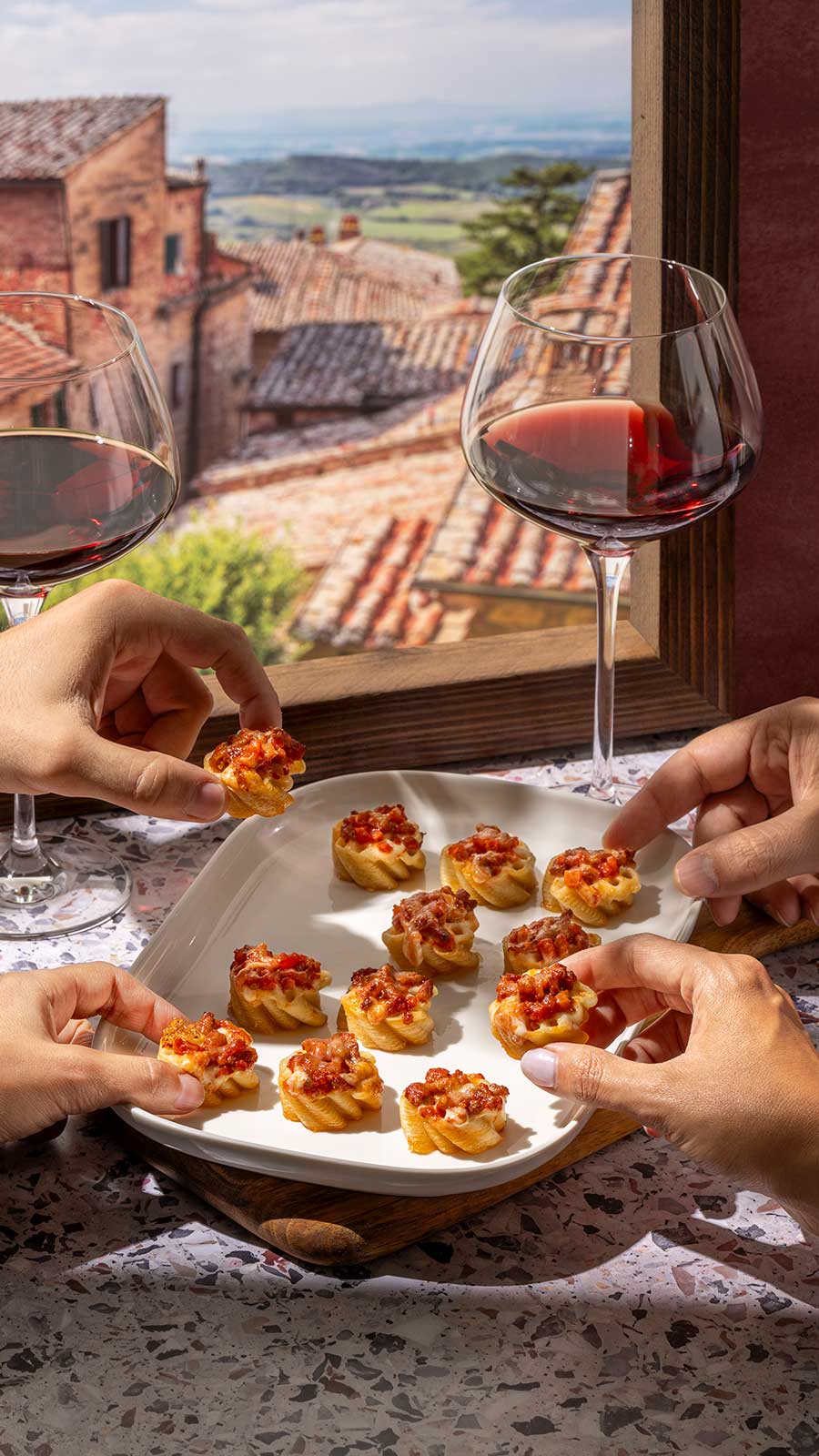 Da regina della domenica ad aperitivo finger food